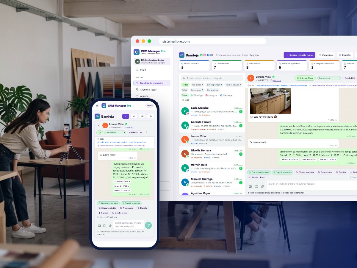 CRM Manager Pro: así se ve el sistema